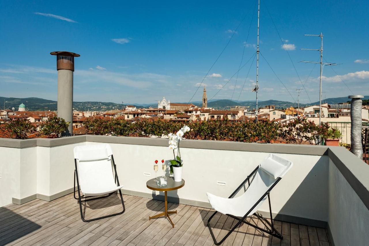 Ferienwohnung "Palazzo Signoria" Luxury Loft/Apt With Panoramic Terrace Florenz Exterior foto