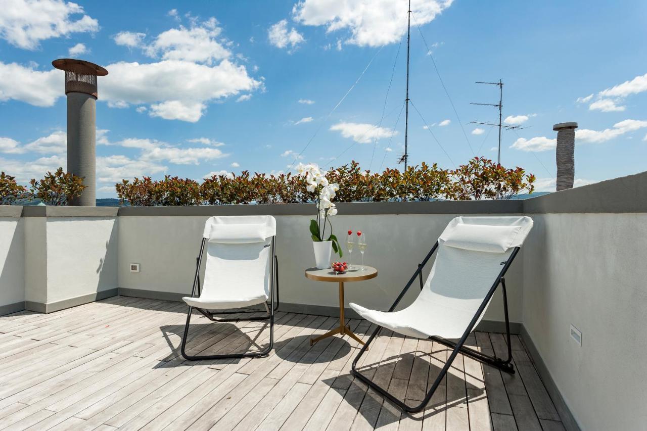 Ferienwohnung "Palazzo Signoria" Luxury Loft/Apt With Panoramic Terrace Florenz Exterior foto